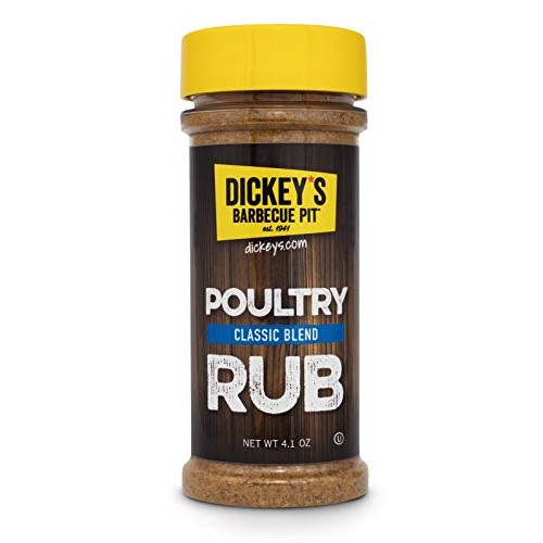 Dickeys Barbecue Pit Poultry Rub Seasoning, Ideal For Grilling,