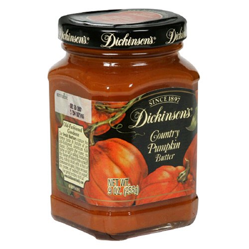 Dickinsons Fruit Butters, Country Pumpkin, 9-Ounce Jars Pack O