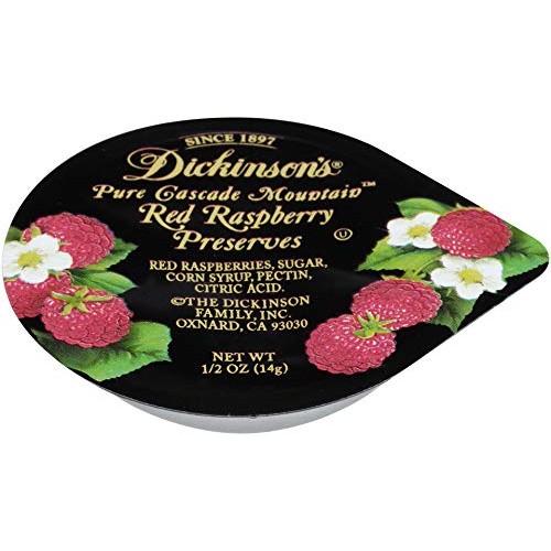 Dickinsons Pure Cascade Mountain Red Raspberry Preserves, 0.5 O