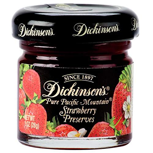 Dickinsons Pure Pacific Mountain Strawberry Preserves, 1 Oz, 72