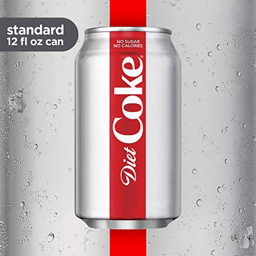 Diet Coke Soda Soft Drink, 12 Fl Oz, 36 Pack