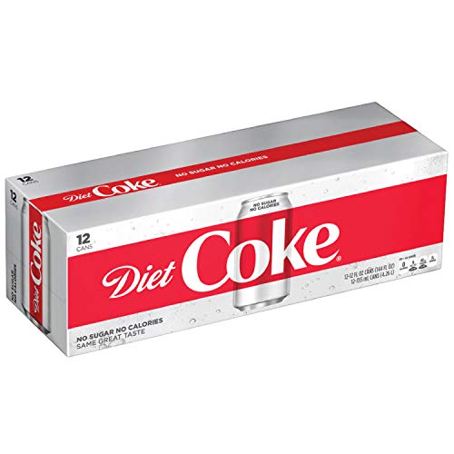 Diet Coke Soda Soft Drink, 12 Fl Oz, 36 Pack