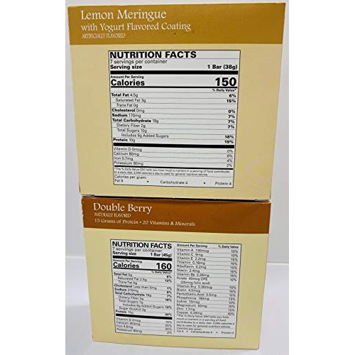 Nutmeg State Nutrition High Protein Diet Bar Fruit Lovers Bundle