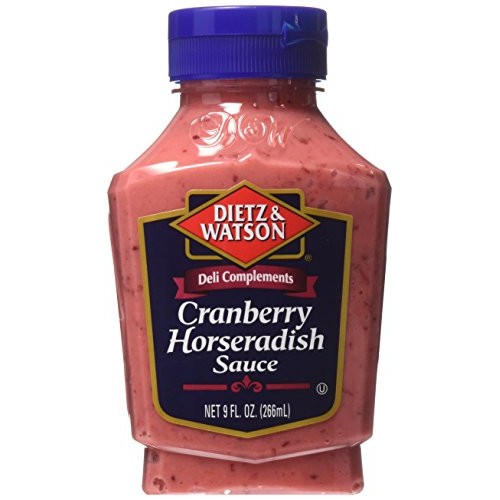 Dietz &Amp; Watson, Deli Compliments, Cranberry Horseradish Sauce, 9