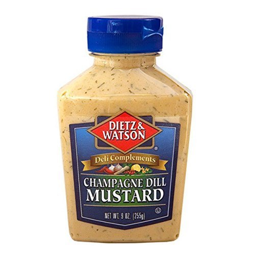 Dietz &Amp; Watson, Deli Compliments, Champagne Dill Mustard, 9Oz Bo