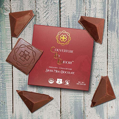 Difiori Hand Crafted Creamy Swiss Artisan Milk Chocolate With 10