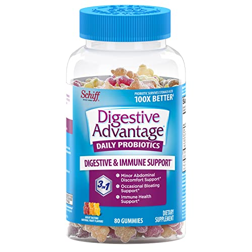 Digestive Advantage Probiotic Gummies For Digestive Health, Dail...