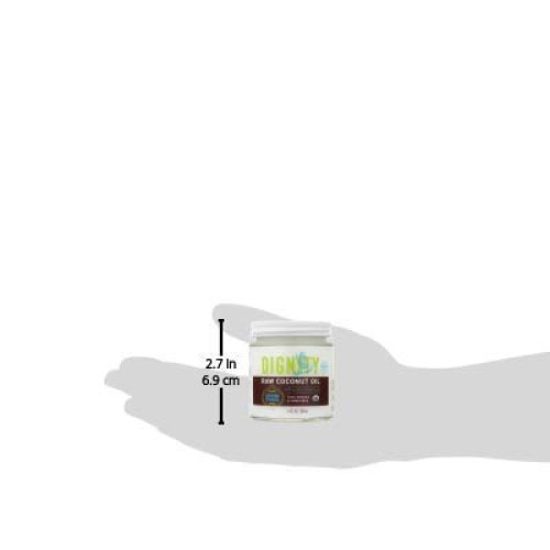 Dignity Coconuts Organic Virgin Coconut Oil, Centrifuge Raw, 4Oz