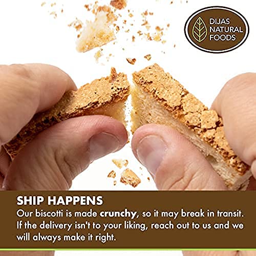 DIJAS Natural Foods, Crunchy Fat Free Biscotti Cookie, Variety P...
