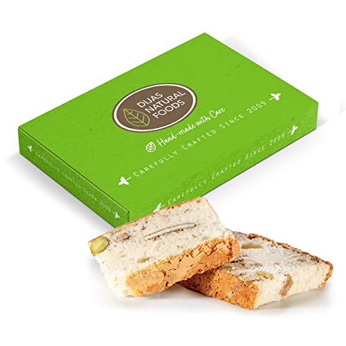 DIJAS Natural Foods, Fat Free Biscotti Cookie Gift Box, All Natu...