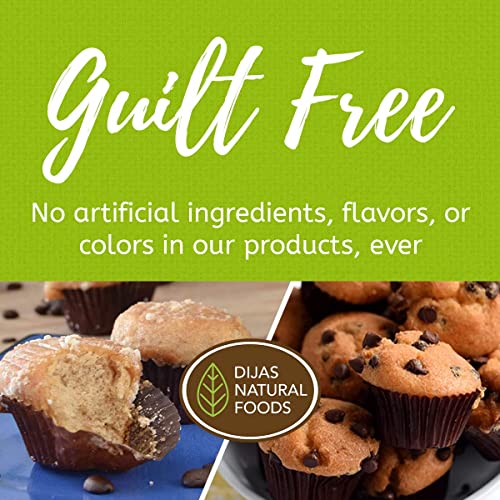 DIJAS Natural Foods Vegan 16ct Muffins 100% Plant-based, non-GMO...