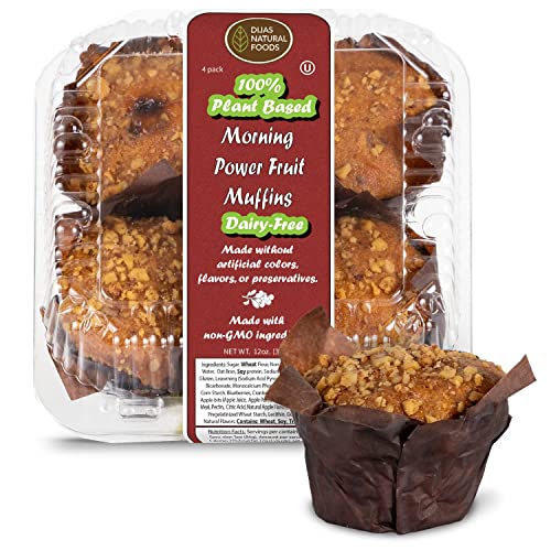 DIJAS Natural Foods Vegan 16ct Muffins 100% Plant-based, non-GMO...