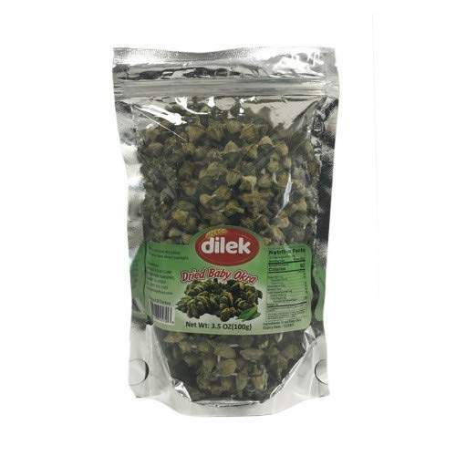 Dilek Dried Baby Okra Kuru Bamya 100Gr 2 Pack Dilek Dried Baby Okra Kuru Bamya 100Gr 2 Pack