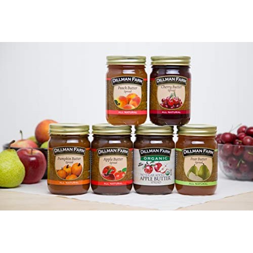Dillman Farm 6 Piece Fruit Butter Variety Pack