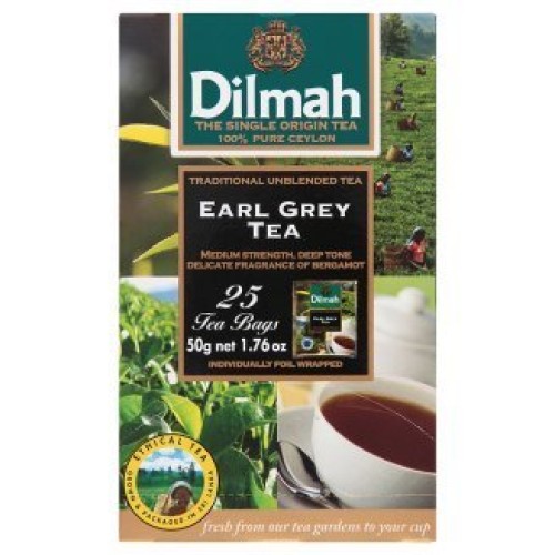 Dilmah Earl Grey Tea Bags 50G 25 Pcs