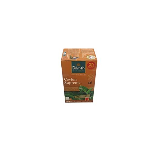 Dilmah Ceylon Supreme Ceylon Tea - 50 Tea Bags 100G