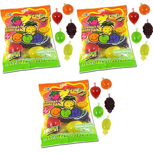 Din Don Fruitys Ju-C Jelly Fruit Snacks Pack Of 3