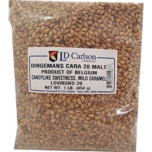 Dingemans Belgian Cara 20 Malt 20L Home Brewing Malt Whole Gra