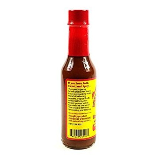 Dirty Dicks Hot Pepper Sauce With A Tropical Twist - 5 Fl Oz 2