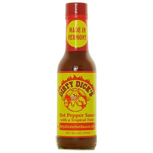 Dirty Dicks Hot Sauce - Hot Pepper Sauce With A Tropical Twist