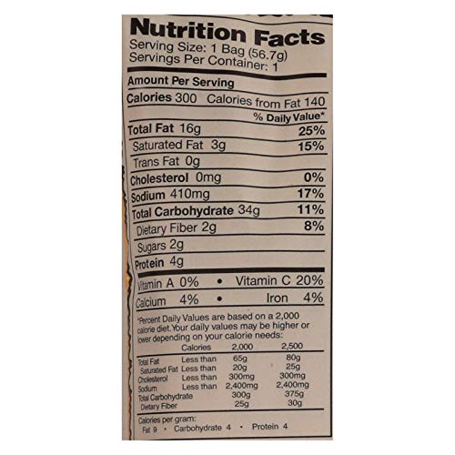 Dirty Potato Chips, Potato Chips Sour Cream Creole Onion, 2 Ounce