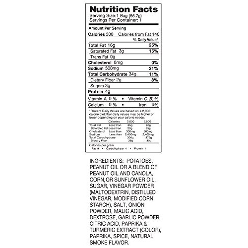 Dirty Potato Chips, Funky Fusion, 25 Count, 2 Ounce