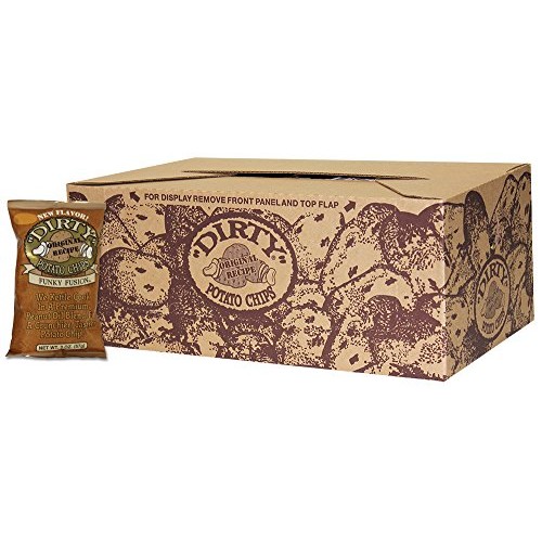 Dirty Potato Chips, Funky Fusion, 25 Count, 2 Ounce