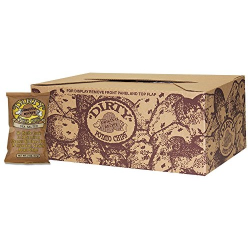 Dirty Sea Salted Potato Chips, 2 Ounce -- 25 Per Case.