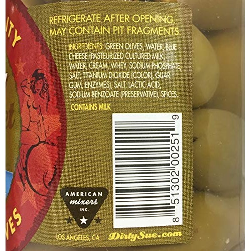 Dirty Sue Olives And Onions Blue Cheese - Pack Of 2
