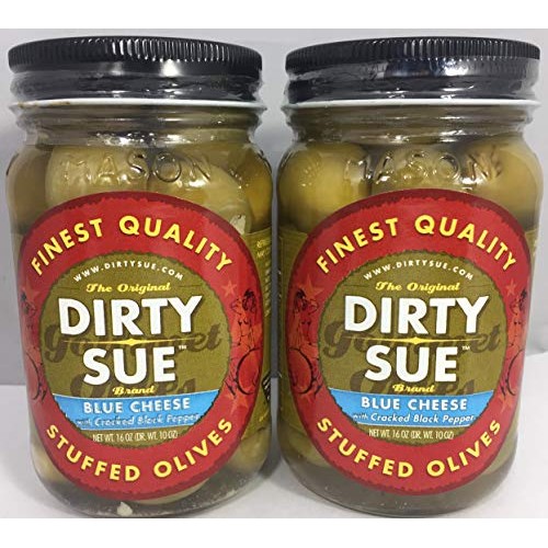 Dirty Sue Olives And Onions Blue Cheese - Pack Of 2