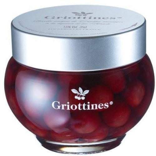 French Morello Cherries Griottines, Set Of 2 Jars, Individuall