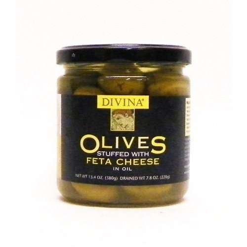 Divina Olives Stuffed With Feta Cheese 7.8 Oz