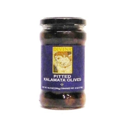 Divina Pitted Kalamata Olives, 6 Oz. Case Of 6