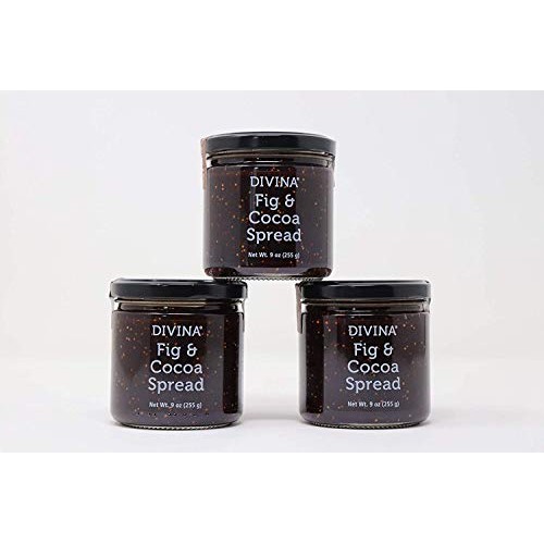Divina Fig &Amp; Cocoa Spread, 9 Oz, 3 Pack
