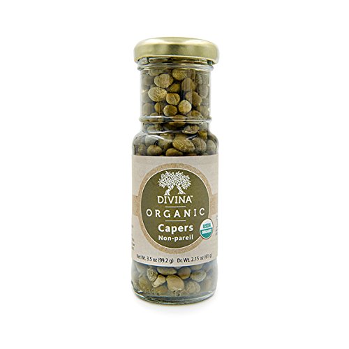 Divina Organic Capers, 3.5 Ounce Pack Of 12