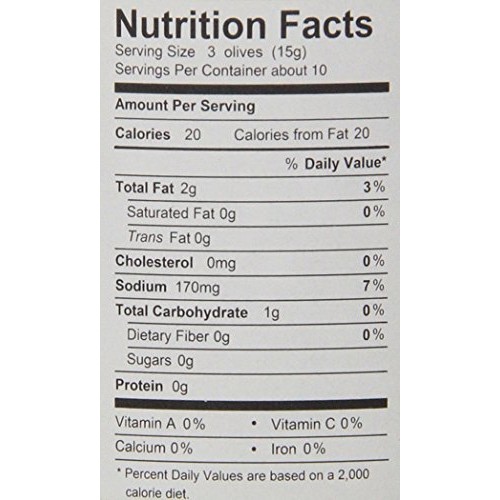 Divina Organic Pitted Green Olives, 5.3 Oz