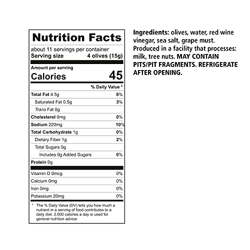 Divina, Pitted Kalamata Olives, 6 Ounce