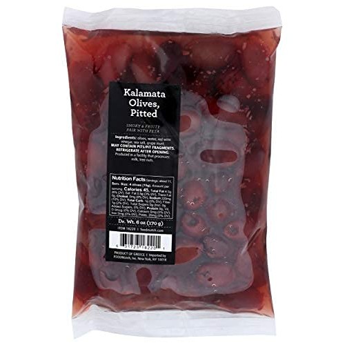 Divina, Pitted Kalamata Olives, 6 Ounce