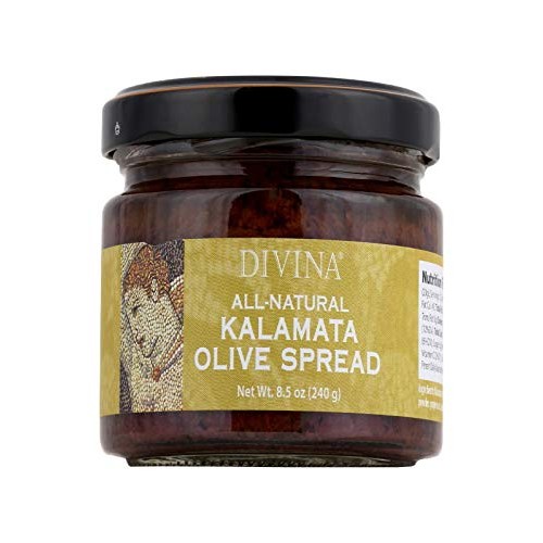 Divina, Spread Olive Kalamata, 8.5 Ounce