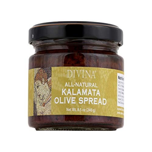 Divina, Spread Olive Kalamata, 8.5 Ounce