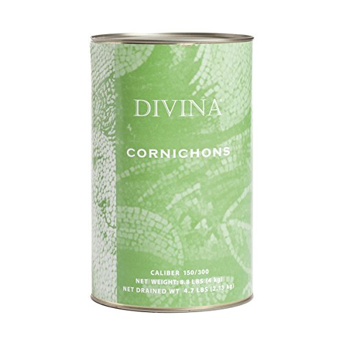 Feldkamp Divina Pickle Cornichons, 4.67 Lb