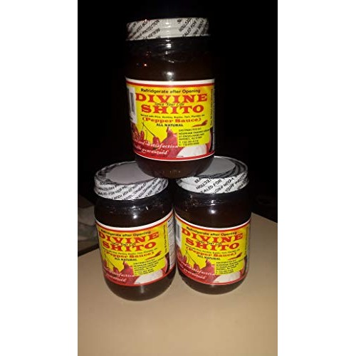 Divine African Shito Seafood Saucecontains Roasted/Marinated G