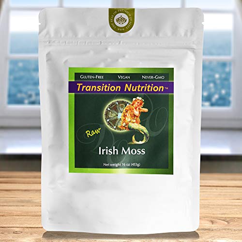 Fresh Whole Leaf Irish Moss - Raw - 16 Oz