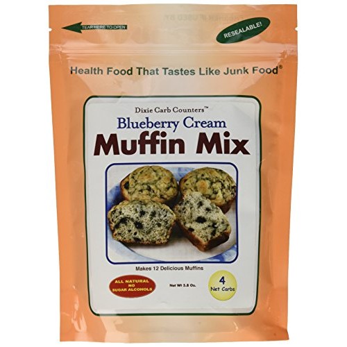 Dixie Carb Counters Blueberry Cream Muffin Mix