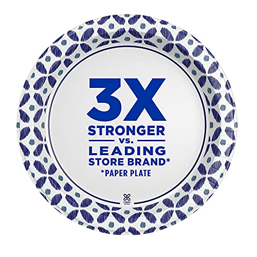 Dixie Ultra-15420 Paper Plates, 10 1/6 Dinner Size Printed Disp