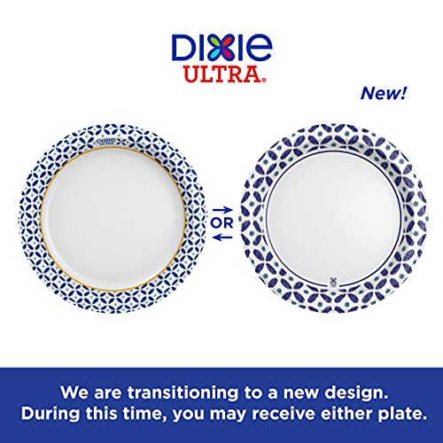 Dixie Ultra-15420 Paper Plates, 10 1/6 Dinner Size Printed Disp