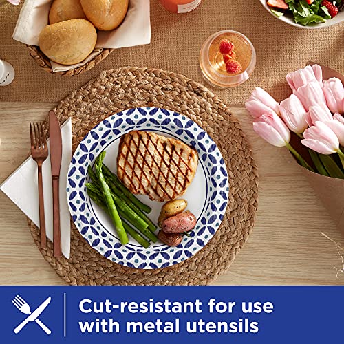 Dixie Ultra-15420 Paper Plates, 10 1/6 Dinner Size Printed Disp