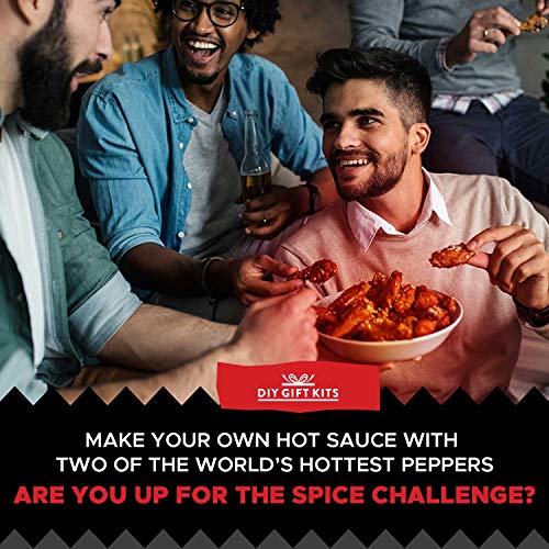 The Carolina Reaper Hot Sauce Kit Gift Set, Make Your Own 7,000,