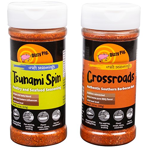 Dizzy Pig Bbq Tsunami Spin And Crossroads Chicken / Poultry Rub