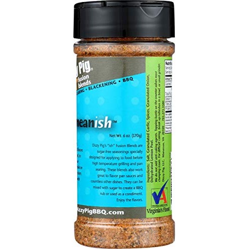 Dizzy Pig, Seasoning Mediterraneanish, 6 Ounce